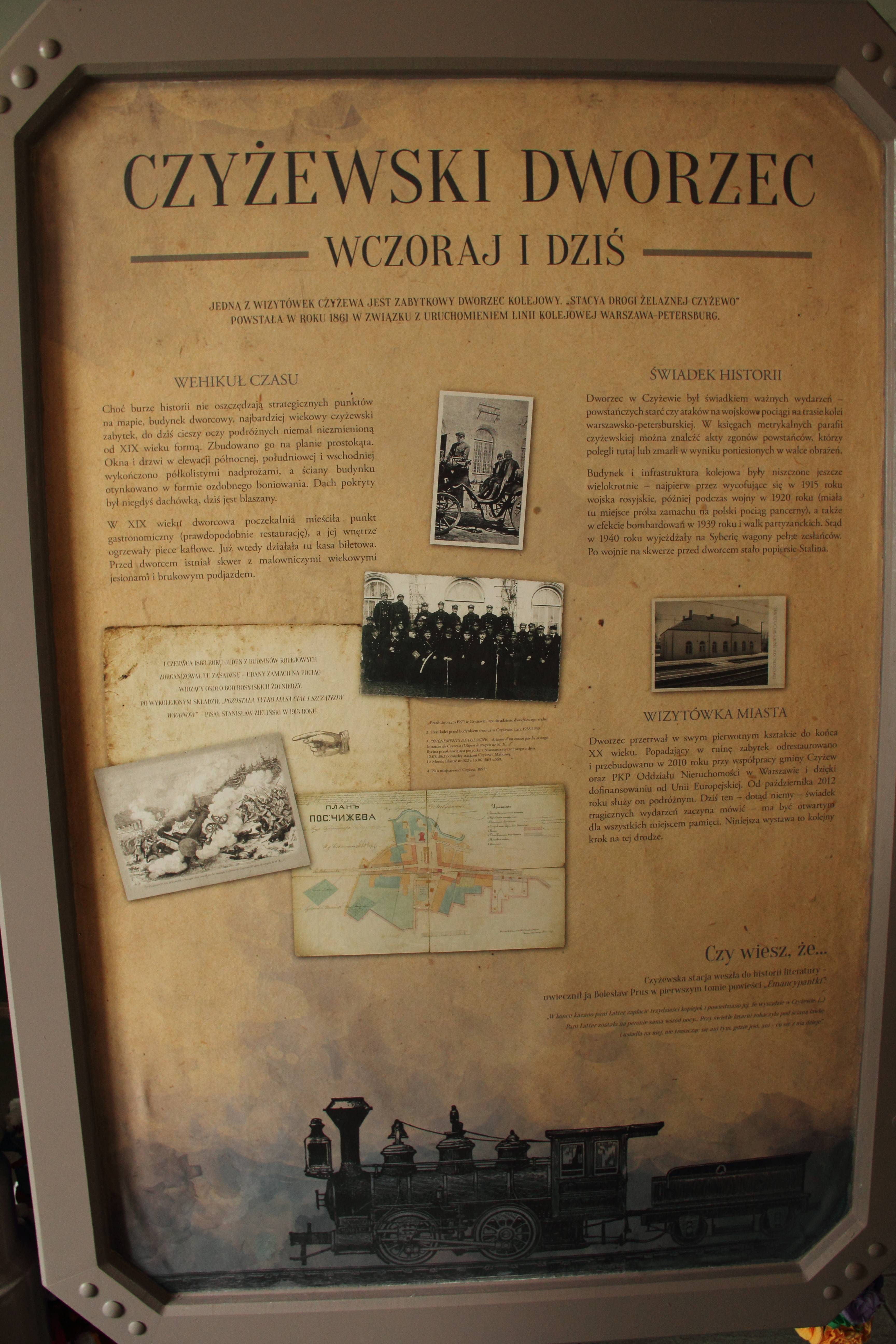 Czyżewski Dworzec - wczoraj i dziś